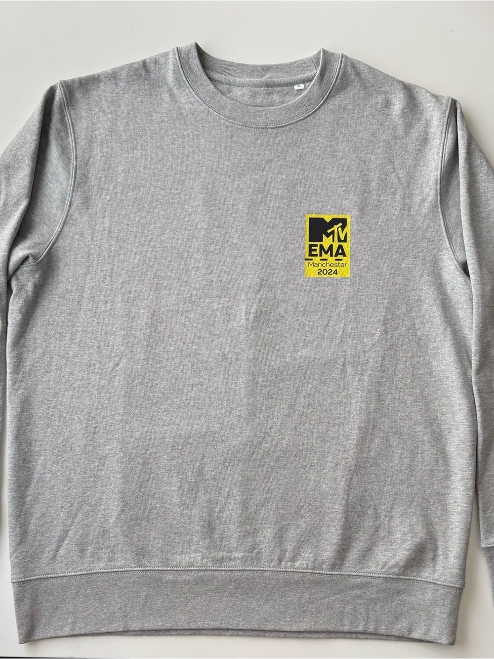 MTV EMA 2024 Manchester Stanley/Stella Crewneck Sweatshirt Gray XL